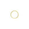 Diamond Center Polished Band Ring