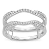 14K  0.33Ct Diamond Ring Guard
