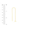 Staple Bar Threader Earrings