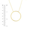 Extra Large Circle Necklace