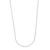 Sterling Silver 1.2mm Box Chain with Lobster Lock