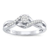 14K 0.16Ct Diamond Ring