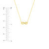 Mini Infinity Adjustable Necklace