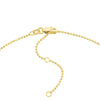 Diamond Y-Necklace with Geometric Elements