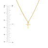 So You Diamond Cross Necklace