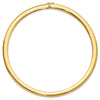 14K 8mm Lightweight Domed Omega Necklace