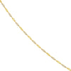 1.35mm Yellow/White Dorica Chain with Lobster Lock