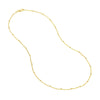 2.0mm D/C Saturn Curb Chain with Lobster Lock