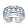 14K 2.00Ct Certified Lab Grown Mens Ring