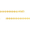 Sterling Silver Long All-Around Disc Necklace