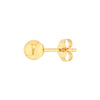 4mm Polished Ball Stud Earrings