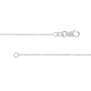 Script “A” Initial with Diamond Bezel Necklace