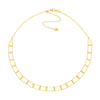 Railroad Pattern Adjustable Choker
