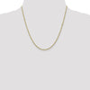 10K 1.7 mm Singapore Chain