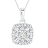 14K 0.50Ct Diamond Pendants