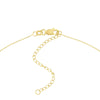 Plated Sterling Silver Script Love Necklace