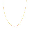 Pink Enamel Bead Saturn Chain