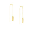 Open-Link Threader Earrings