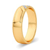 14K 0.10Ct Diamond Band