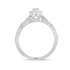 14K WG 0.64CT Diamond Bridal Ring