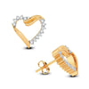 10K 0.09Ct Diamond Earring