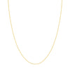 0.85mm Square Wheat Chain with Spring Ring