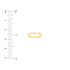 White Enamel Band Ring