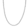 Sterling Silver Oxidized Twisted Cable Chain