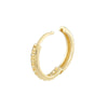 Channel Beads Hoops