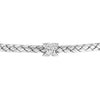 Cross-Cross Diamond Mesh Bangle
