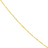1mm Singapore Chain with Spring Ring