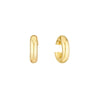 15mm Thick Tubular Cuff Earrings