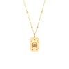 Cancer Engraved Pendant