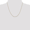 14K .9mm Round Snake Chain