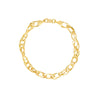 Square Wire Hollow Link Bracelet