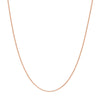 0.7mm Adjustable Cable Chain with Spring Ring