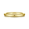14K Yellow Gold Matching Wedding Band
