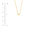 Small Bead Pendant Necklace