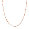 3.45mm Paper Clip Chain with Lobster Lock