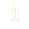 1/20tcw Diamond Star Threader Earrings