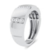 10K 0.20Ct Diamond Mens Ring