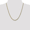10K 3.5mm Diamond-Cut Rope Chain