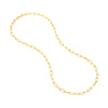 5.25mm Paper Clip Chain with Lobster Lock