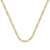 2.35mm Concave Figaro Chain