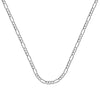 2.35mm Concave Figaro Chain