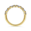 14K Yellow Gold Diamond Matching Wedding Band