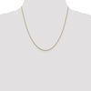 14K 1.3mm Loose Rope Chain