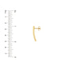 Bar Stud Earrings