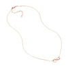 Infinity Adj. Necklace with 1/15tcw Diamond