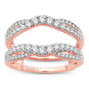 14K 0.63Ct Diamond Ring Guard